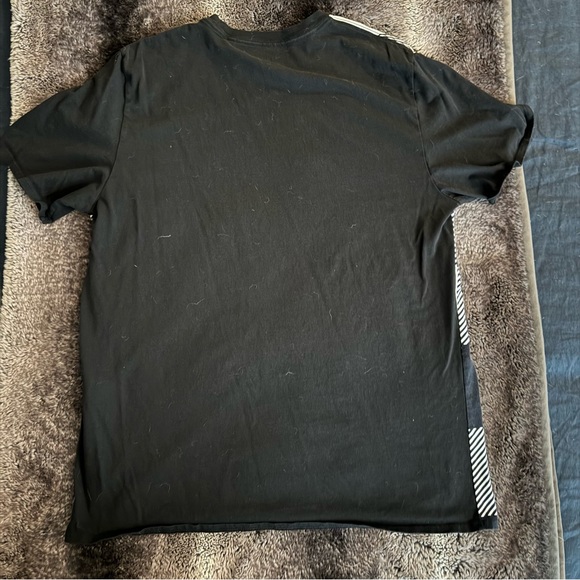 Karl Lagerfeld Plaid Patterned Short Sleeved T-Shirt - Picture 5 of 5